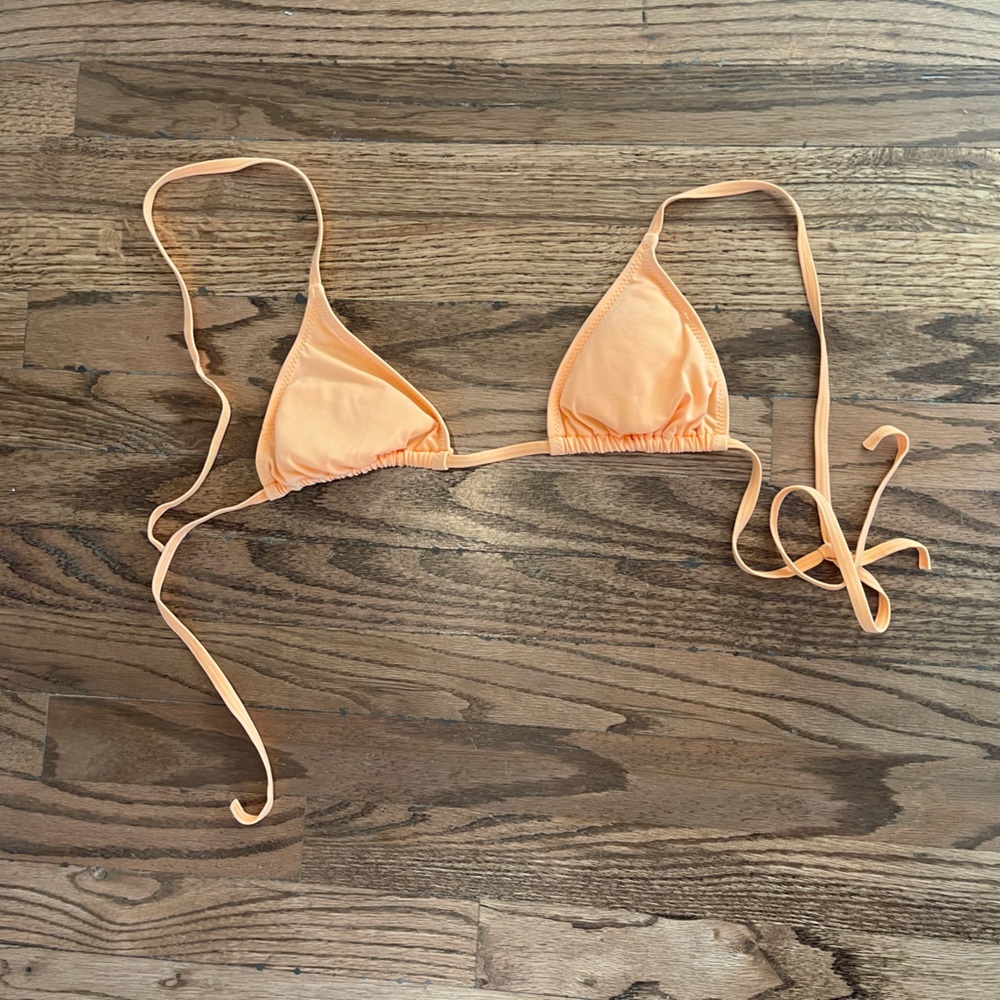 Orange Bikini Top